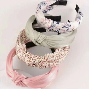 Flower & Plain Knotted Headband